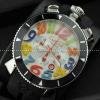 ガガミラノ腕時計 GaGaMILANO 日本製クオーツ ステンレス サファイヤクリスタル風防 6針クロノグラフ