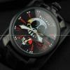 GaGaMILANO ガガミラノ腕時計 日本製クオーツ 2針 機械式（手巻き）/夜光効果 ブラック レザー