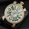 GaGaMILANO ガガミラノ腕時計 自動巻き　2針 機械式（手巻き）/夜光効果 ダイヤベゼル