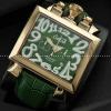 ガガミラノ腕時計 日本製クオーツ GaGaMILANO 5針 クロノグラフ/日付表示/夜光効果  サファイヤクリスタル風防