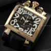 ガガミラノ腕時計 日本製クオーツ GaGaMILANO 夜光効果 日付表示 レザー