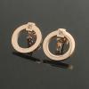 秋冬 2026 完売品！BVLGARI ブルガリ ダイヤモンド ピアス 3色可選