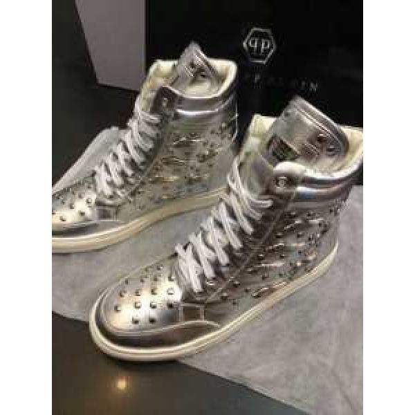 2026秋春フィリッププレイン PHILIPP PLEIN  ランニングシューズ
