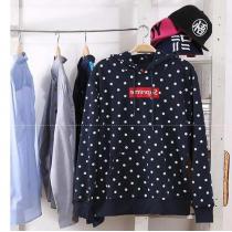 SUPREME 通販 ブラック×ホワイトドット柄 アウト