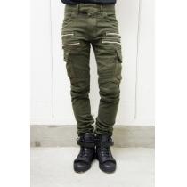 BALMAINバルマン スーパーコピー 新型のスキニーバイカーカーゴパンツ