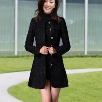 VOG2026 秋冬 ニュアンス感のある CH 女優風 ダッフルコート W1776