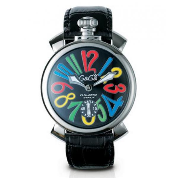 質感が魅力的なGaGa MILANOブランド時計 偽物マニュアーレ マヌアーレ 48mm ブラック