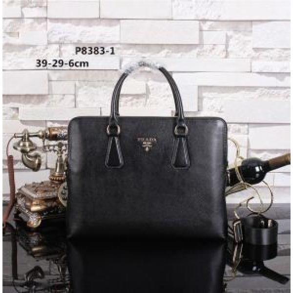 2026 プレゼントに PRADA プラダ メンズ用 手持ち&amp;ショルダー掛け P8383-1