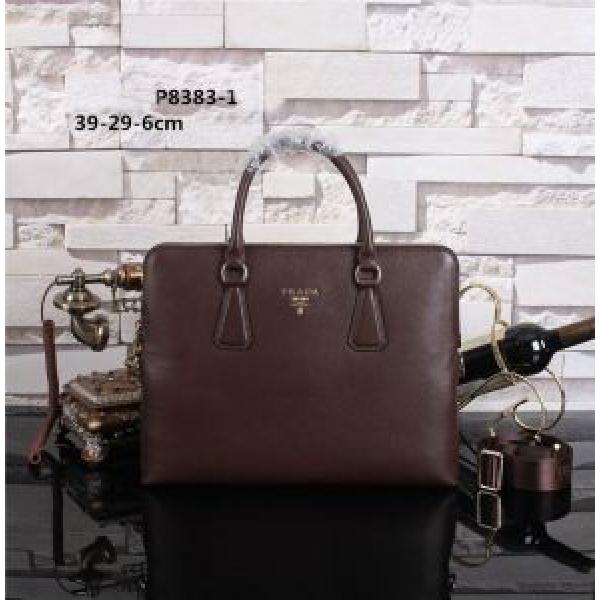 2026 ★安心★追跡付 PRADA プラダ メンズ用 手持ち&amp;ショルダー掛け P8383-1