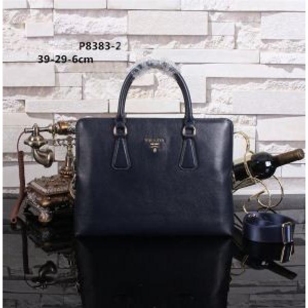 2026 贈り物にも◎ PRADA プラダ メンズ用 手持ち&amp;ショルダー掛け P8383-2