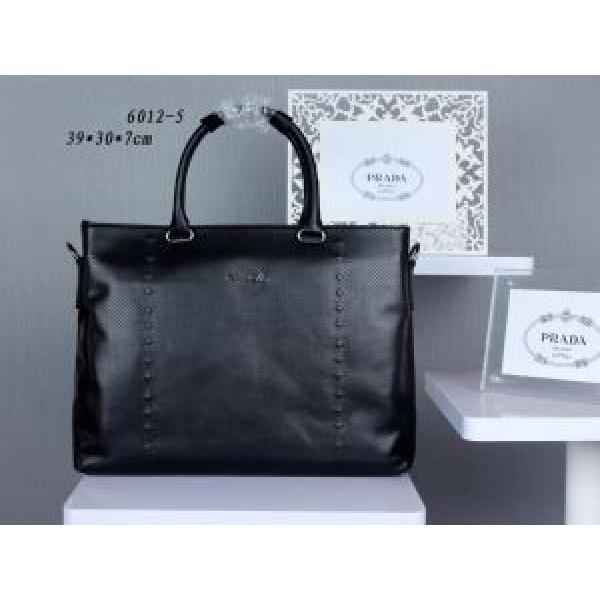 2026 首胸ロゴ PRADA プラダ メンズ用 手持ち&amp;ショルダー掛け 6012-5