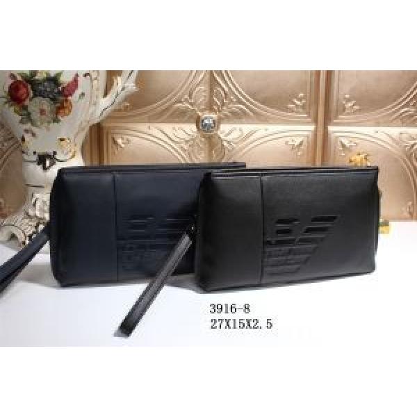 2026 超人気美品◆ ARMANI アルマーニ ファスナー開閉 財布メンズ 2色可選 3916-8