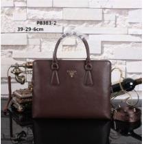 2026 超人気美品◆PRADA プラダ メンズ用 手持ち&ショルダー掛け P8383-2