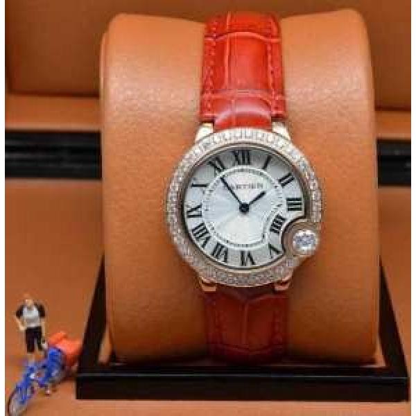 欧米韓流/雑誌  2026 CARTIER カルティエ スイスムーブメント クオーツ 女性用腕時計 9色可選