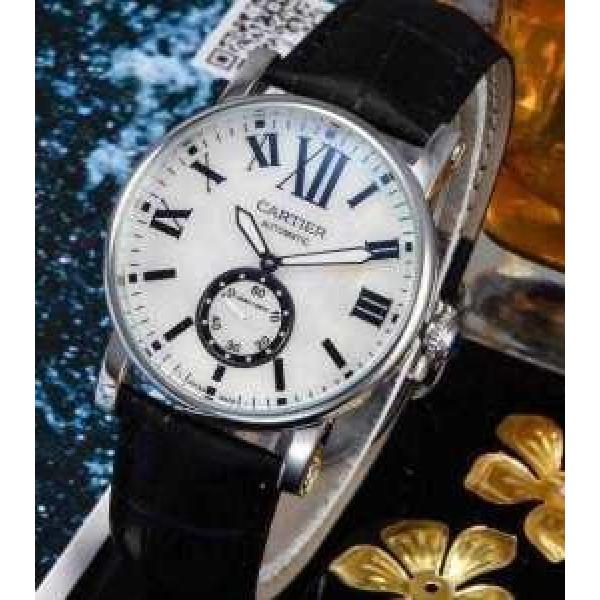 一味違うケーブル編みが魅力満点 2026 CARTIER カルティエ 女性用腕時計 夜光効果 9色可選 231290