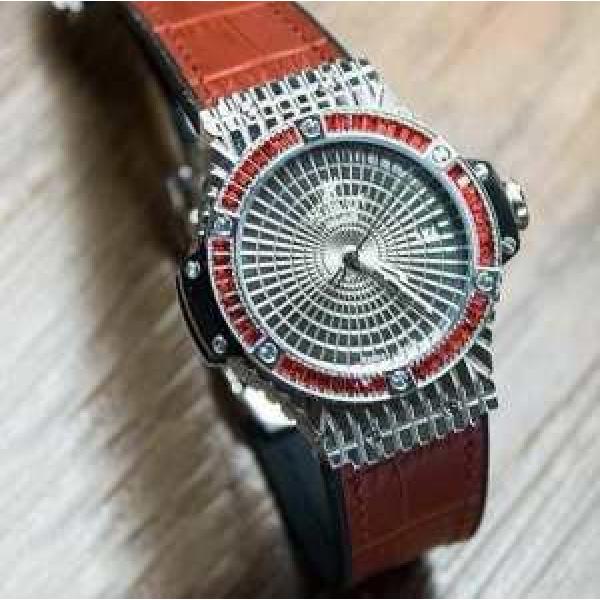 高級感溢れるデザイン 2026 HUBLOT ウブロ スイスムーブメント  女性用腕時計 7色可選