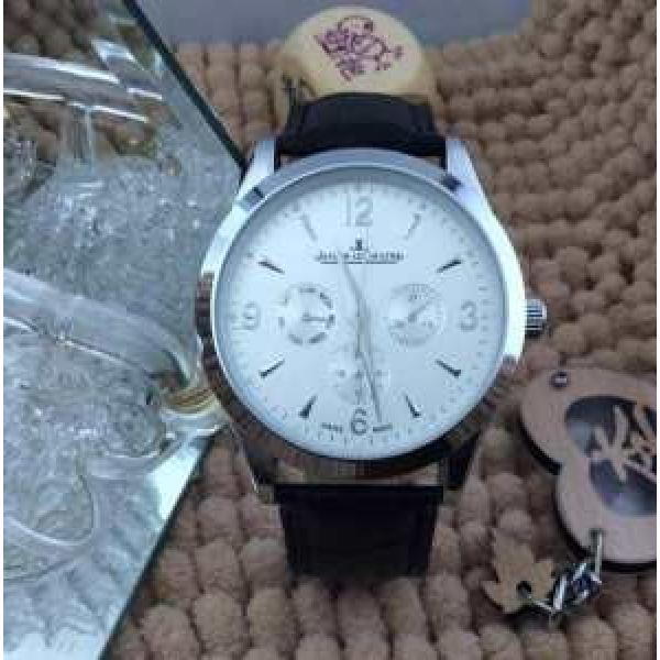 大人気☆NEW!!  2026 JAEGER-LECOULTRE ジャガールクルト 6針クロノグラフ 男女兼用腕時計 2色可選