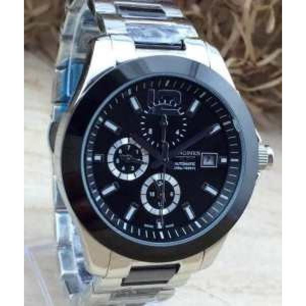 【激安】 2026 LONGINES ロンジン 機械式（自動巻き） ステンレス セラミック 男性用腕時計  2色可選