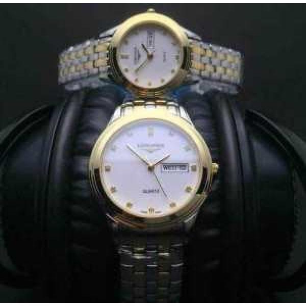 めちゃくちゃお得  2026 LONGINES ロンジン サファイヤクリスタル風防 輸入?クオーツ?ムーブメント 恋人腕時計 5色可選
