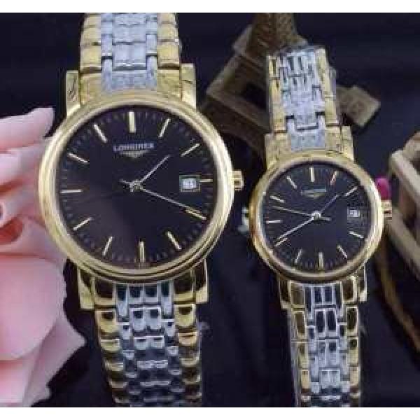 完売品！ 2026 LONGINES ロンジン サファイヤクリスタル風防 クオーツ 恋人腕時計 9色可選