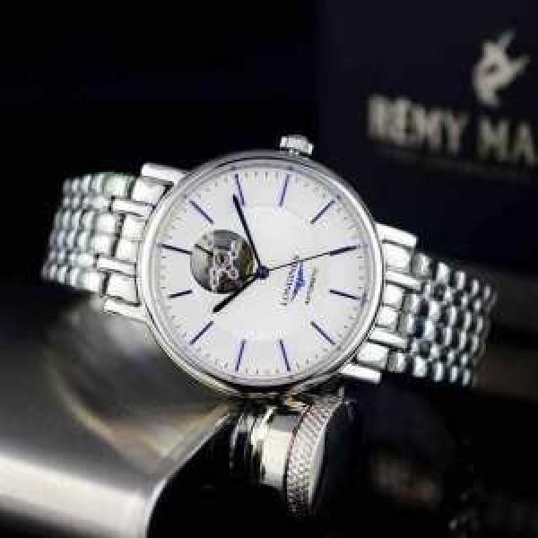 お買得 2026 LONGINES ロンジン サファイヤクリスタル風防 機械式（自動巻き）ムーブメント 男女兼用腕時計 4色可選