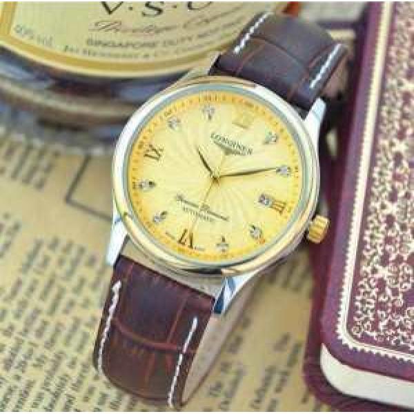 プレゼントに 2026 LONGINES ロンジン 機械式（自動巻き） 男性用腕時計 7色可選