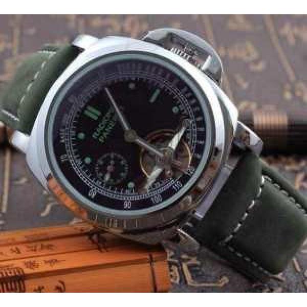 お買得 2026 PANERAI パネライ  機械式（自動巻き）ムーブメント ミネラルガラス 男性用腕時計 6色可選