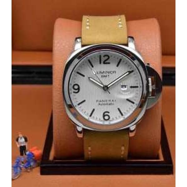 高級感演出 2026 PANERAI パネライ ミネラルガラス スイスムーブメント 男性用腕時計 4色可選