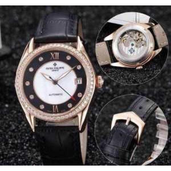 2026 人気 ランキング  Patek Philippe パテックフィリップ サファイヤクリスタル風防 機械式（自動巻き）ムーブメント 女性用腕時計 8色可選