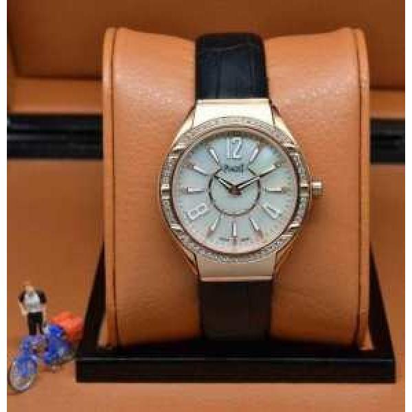 SALE開催 2026  PIAGET ピアジェ スイスムーブメント サファイヤクリスタル風防 夜光効果 ダイヤベゼル 女性用腕時計 6色可選