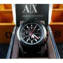 2026 人気商品 ARMANI アルマーニ ステンレスベルト 6針クロノグラフ 夜光効果 男性用腕時計
