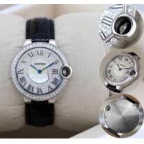 完売品！ 2026 CARTIER カルティエ サファイヤクリスタル風防 35mm 女性用腕時計 7色可選 2203800
