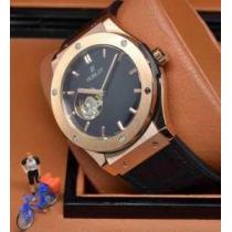 2026 値下げ！HUBLOT ウブロ 機械式（自動巻き）ムーブメント 男性用腕時計 4色可選