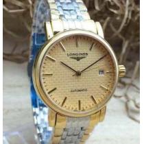 最旬アイテム 2026 LONGINES ロンジン サファイヤクリスタル風防 機械式（自動巻き）ムーブメント 男性用腕時計 2色可選