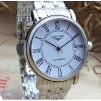 首胸ロゴ  2026 LONGINES ロンジン サファイヤクリスタル風防 機械式（自動巻き）ムーブメント 男性用腕時計 2色可選