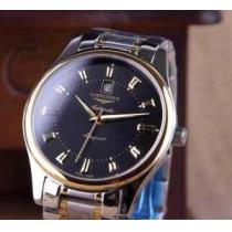 大人気☆NEW! 2026 LONGINES ロンジン サファイヤクリスタル風防 輸入?クオーツ?ムーブメント 男性用腕時計 2色可選