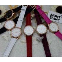 美品！ 2026 MONTBLANC モンブラン 輸入?クオーツ?ムーブメント ダイヤベゼル 女性用腕時計 サファイヤクリスタル風防 6色可選