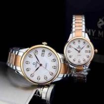 大人のおしゃれに  2026 OMEGA オメガ サファイヤクリスタル風防 ダイヤベゼル 男性用腕時計 4色可選