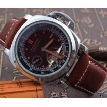 大特価 2026 PANERAI パネライ Tourbillon トゥールビヨン 男性用腕時計 3針クロノグラフ 機械式（自動巻き）ムーブメント ミネラルガラス 6色可選
