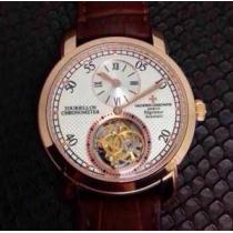 欧米韓流/雑誌  2026 Vacheron Constantin ヴァシュロン?コンスタンタン サファイヤクリスタル風防 透かし彫りムーブメント 316ステンレス  男性用腕時計