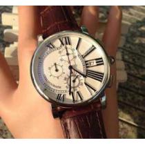 希少 2026 CARTIER カルティエ  ステンレス 女性用腕時計 6針クロ...