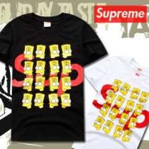 お買得 2026春夏 SUPREME シュプリーム 半袖Tシャツ 2色可選 男女兼用