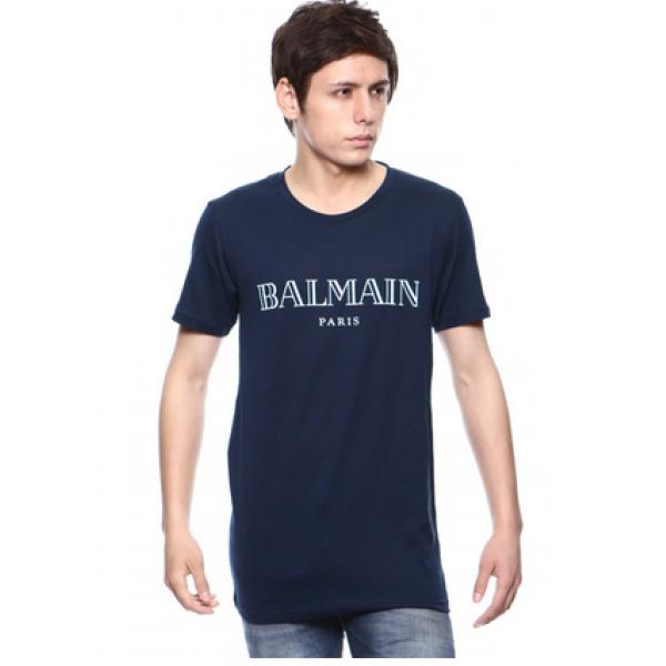 2026年春夏新作バルマン偽物コットン ロゴプリント 半袖Tシャツ