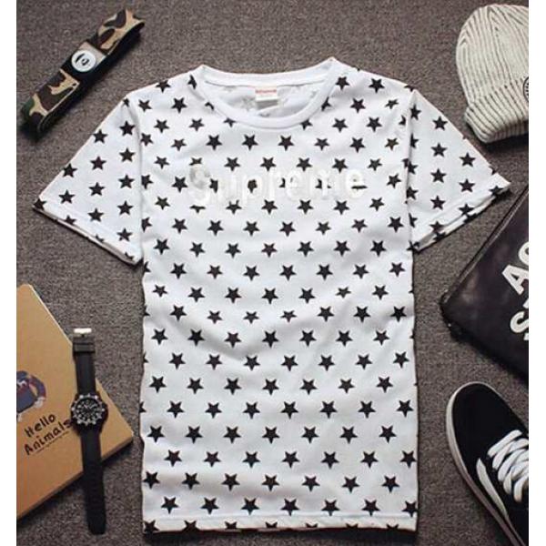 高級感演出 SUPREME シュプリーム コピー通販 光沢 半袖 Tシャツ 2色可選