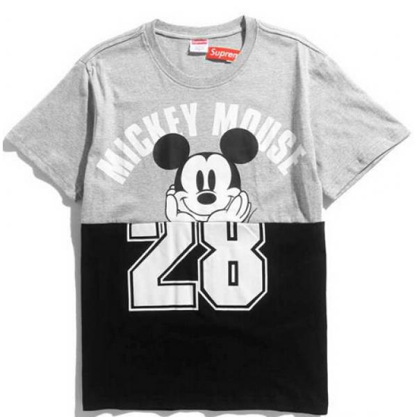 SUPREME シュプリーム コピー品激安 半袖Tシャツ 2色可選 カップルペアルック