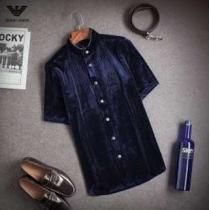 2026春夏 ARMANI アルマーニ 高級感演出 コピー商品　半袖シャツ 2色...