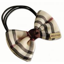 BURBERRY バーバリー コピー品激安チェック蝶結び ヘアゴム ヘアアクセサ...