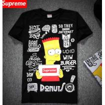 魅力満点 SUPREME シュプリーム偽物 カップルペアルック 半袖 Tシャツ ...