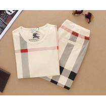 絶大な人気を誇る 2026春夏 BURBERRY バーバリー 偽物 半袖Tシャツ 上下セット 2色可選
