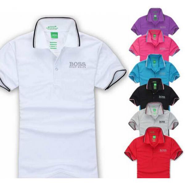 抜群の雰囲気が作れる!2026春夏 HUGO BOSS ヒューゴボス 半袖ポロシャツ 7色可選